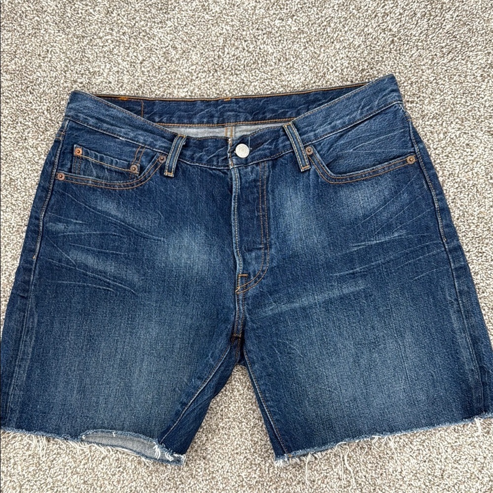 Levi's Women's Blue Jean Shorts